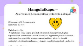 Hangulatkapu - az érzelmek beazonosítása